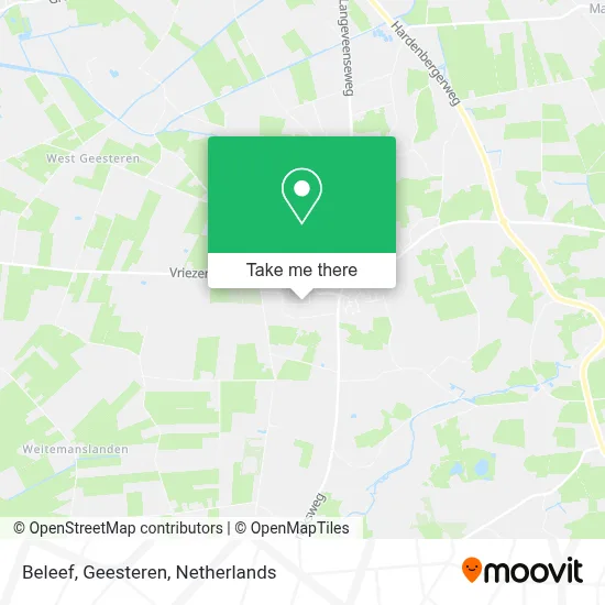 Beleef, Geesteren map
