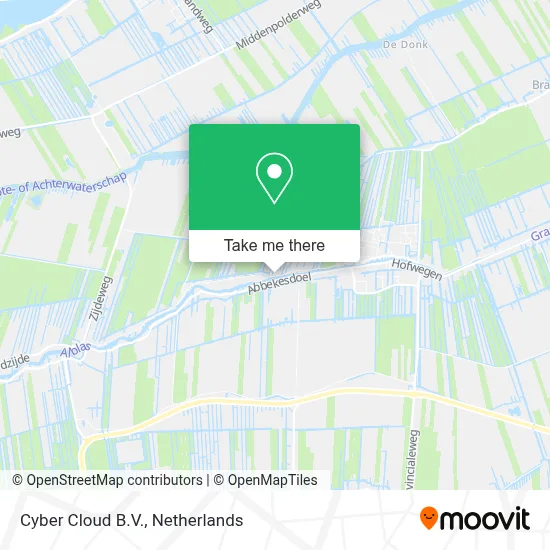 Cyber Cloud B.V. map