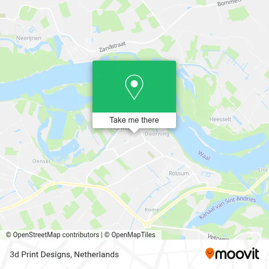 3d Print Designs map