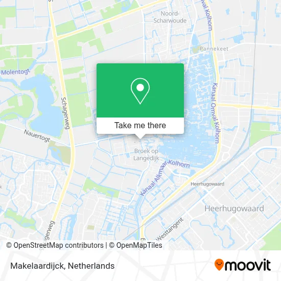 Makelaardijck map