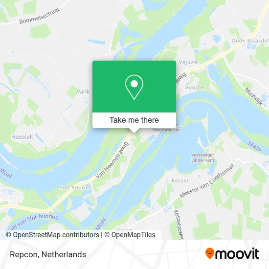 Repcon map
