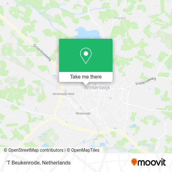 'T Beukenrode map