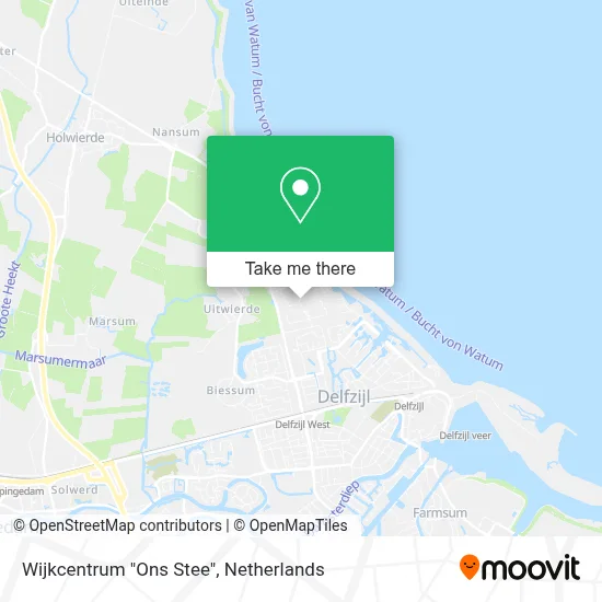 Wijkcentrum "Ons Stee" map
