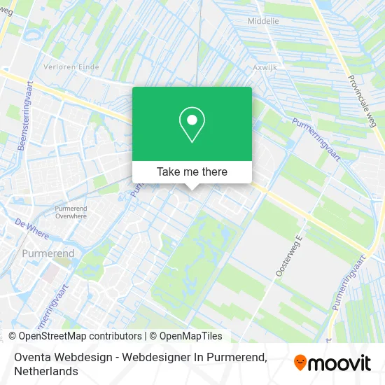 Oventa Webdesign - Webdesigner In Purmerend map