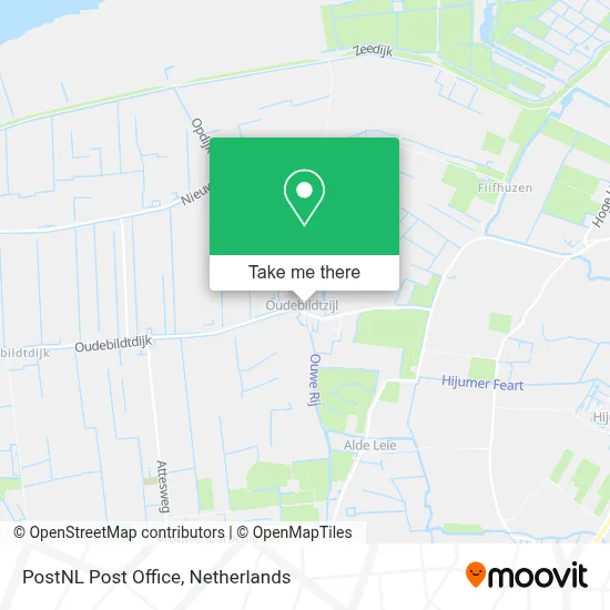 Postnl Postkantoor map