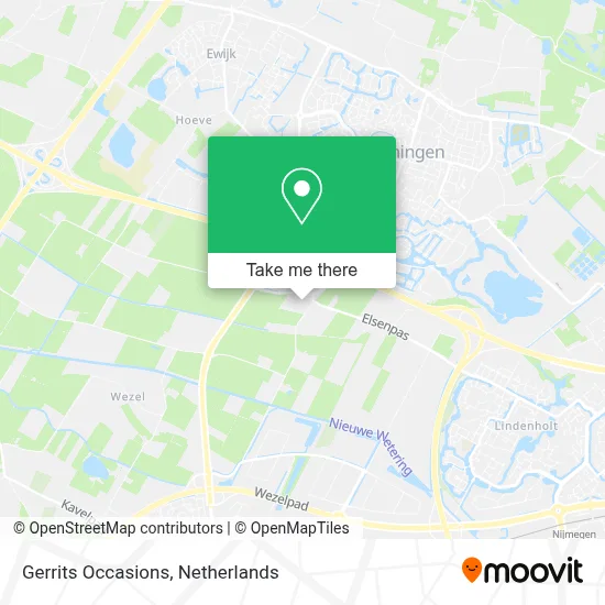 Gerrits Occasions map