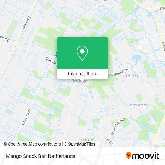 Mango Snack Bar Karte