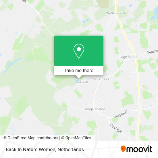 Back In Nature Women map