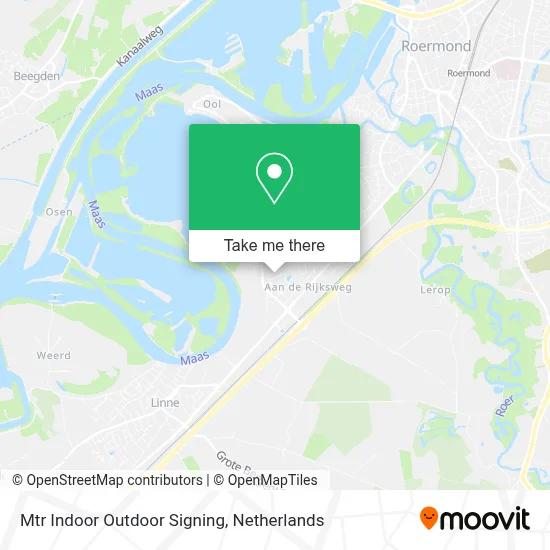 Mtr Indoor Outdoor Signing map
