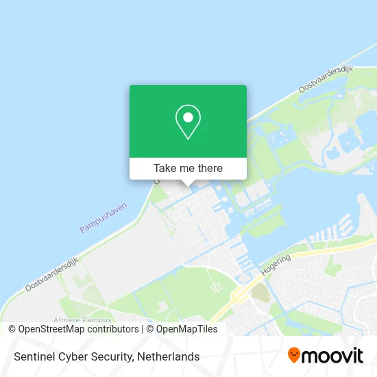 Sentinel Cyber Security map