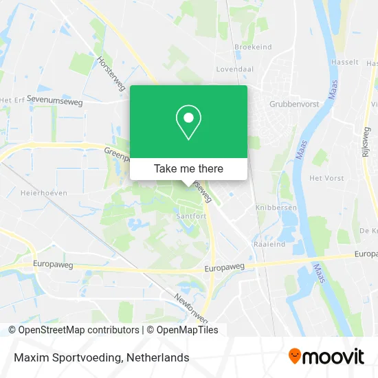 Maxim Sportvoeding map