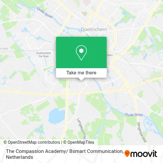 The Compassion Academy/ Bsmart Communication map