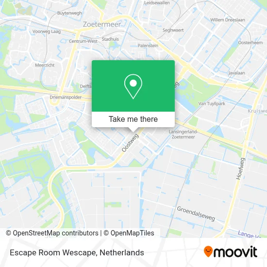 Escape Room Wescape map