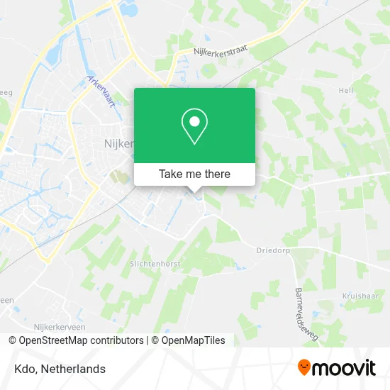 Kdo map