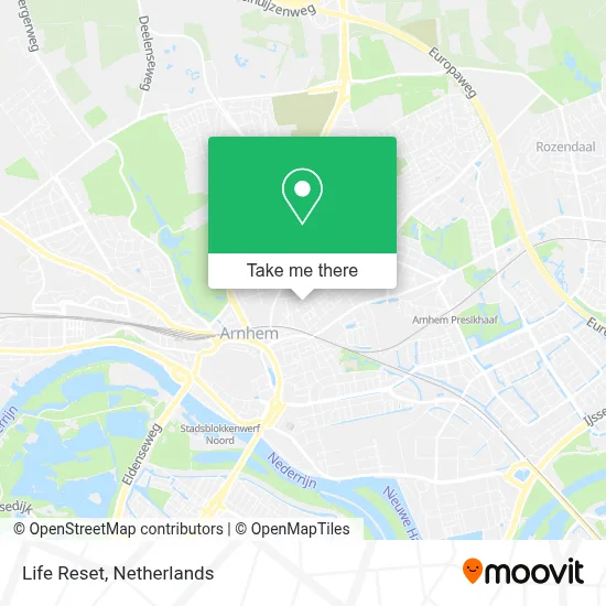 Life Reset map
