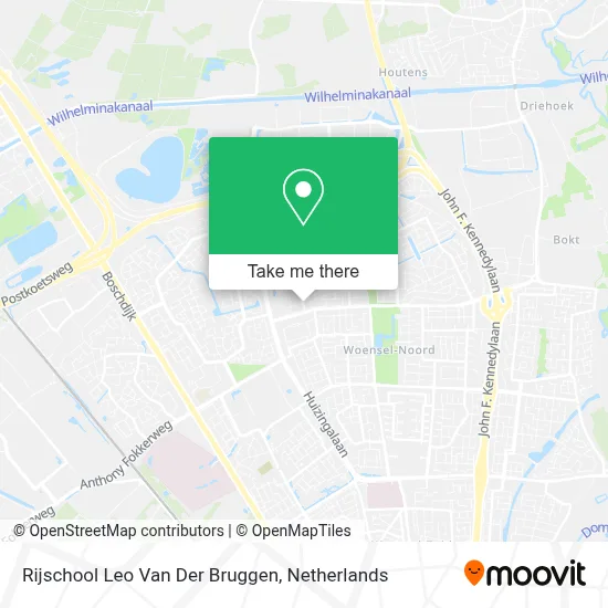 Rijschool Leo Van Der Bruggen map