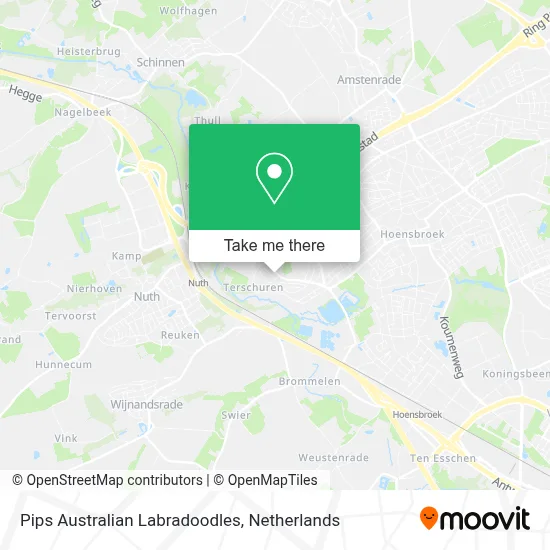 Pips Australian Labradoodles map