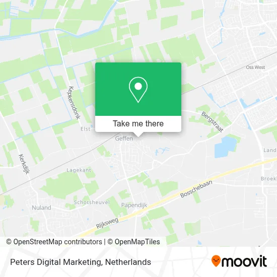 Peters Digital Marketing map