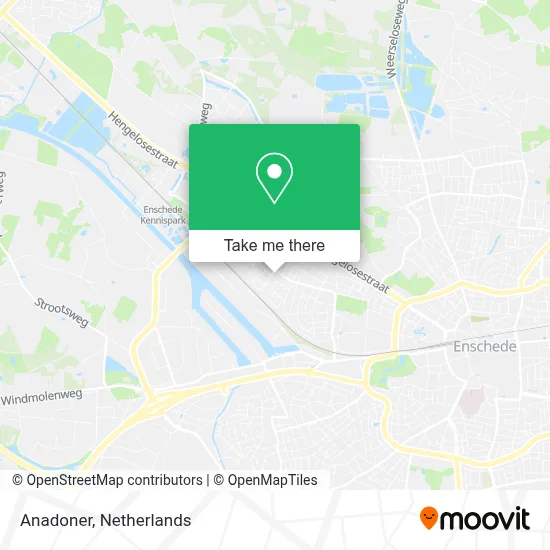 Anadoner map