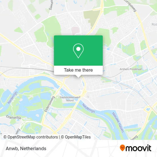Anwb map