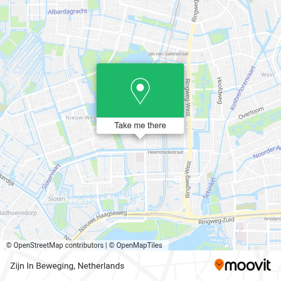 Zijn In Beweging map
