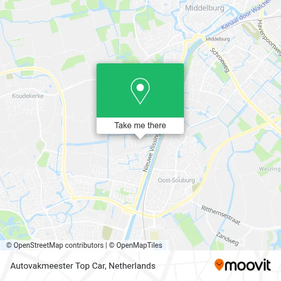 Autovakmeester Top Car map