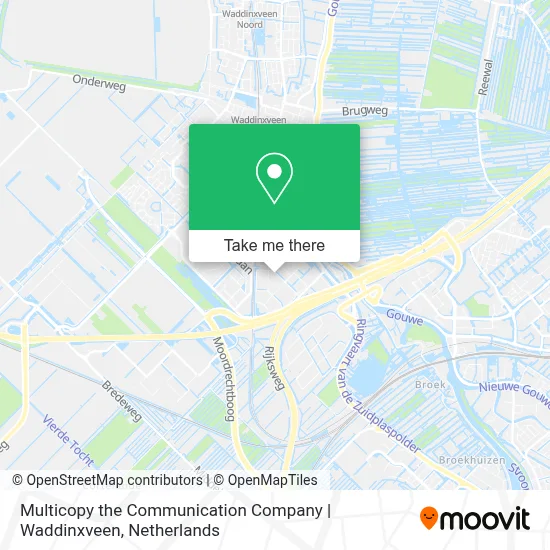 Multicopy the Communication Company | Waddinxveen map