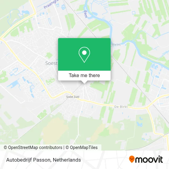 Autobedrijf Passon map