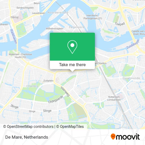 De Mare map