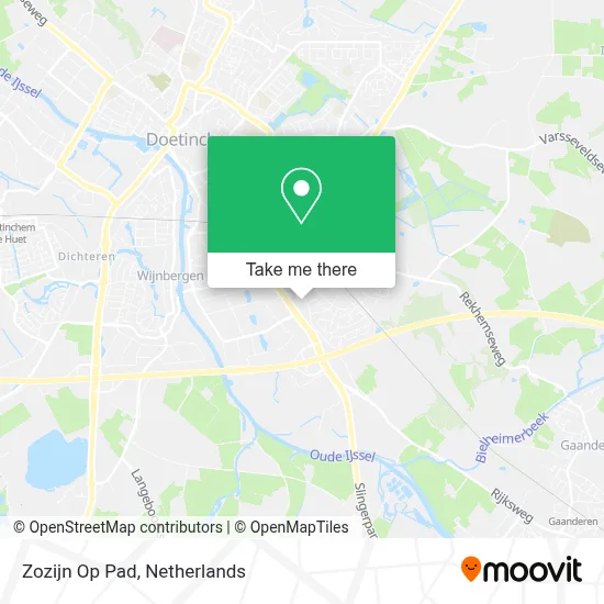 Zozijn Op Pad Karte