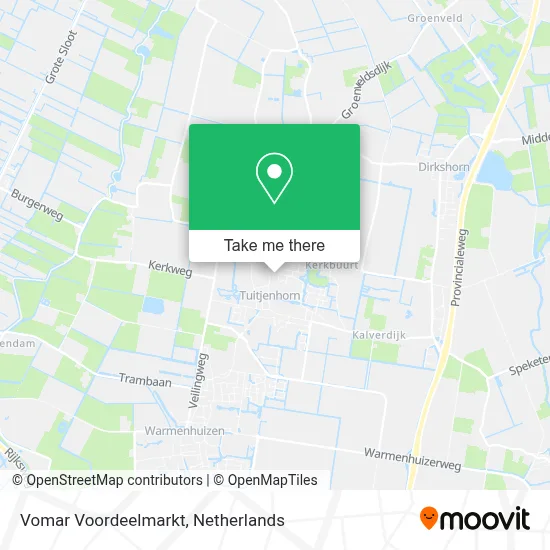 Vomar Voordeelmarkt map