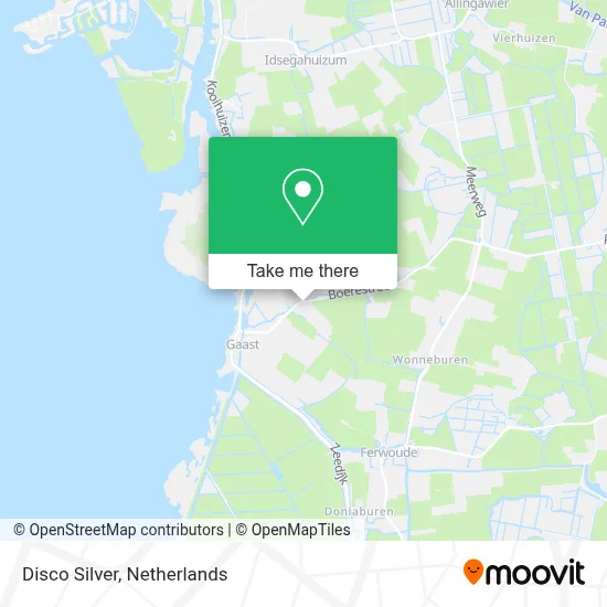 Disco Silver map