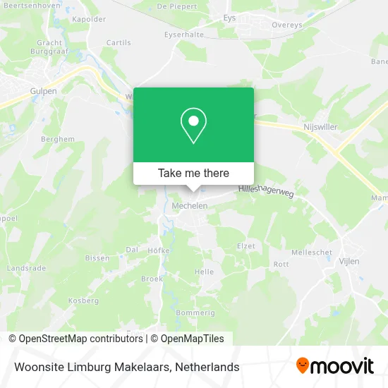 Woonsite Limburg Makelaars map