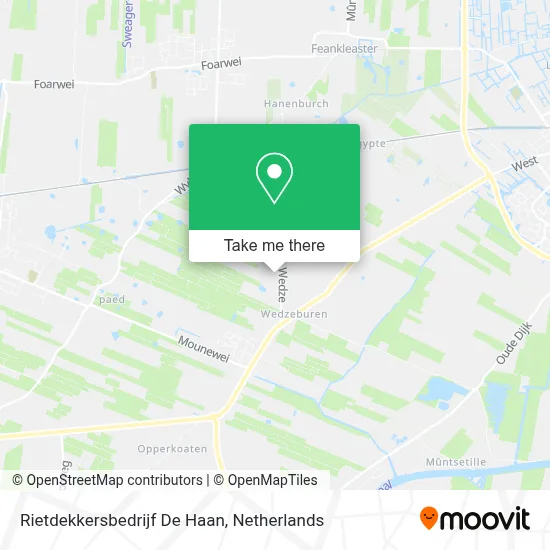 Rietdekkersbedrijf De Haan map