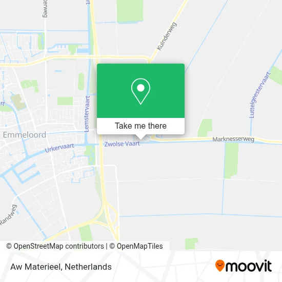 Aw Materieel map