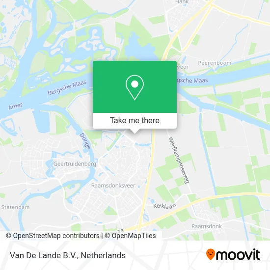 Van De Lande B.V. map
