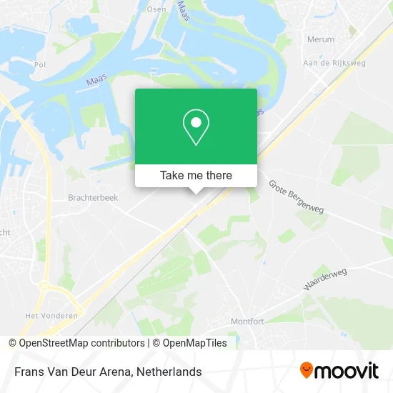 Frans Van Deur Arena map
