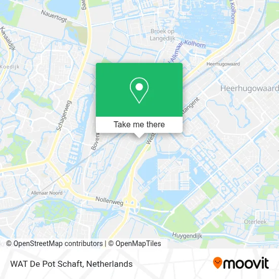 WAT De Pot Schaft map
