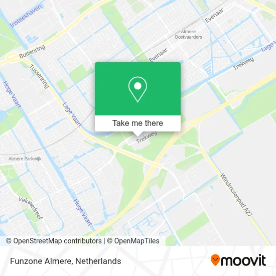 Funzone Almere map