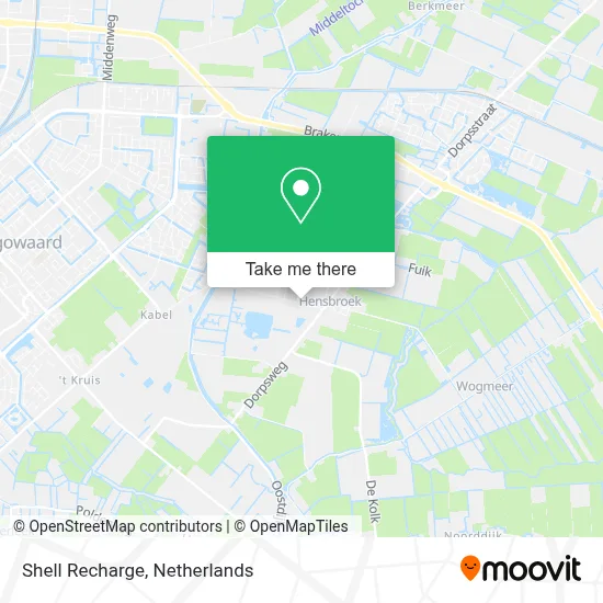 Shell Recharge map