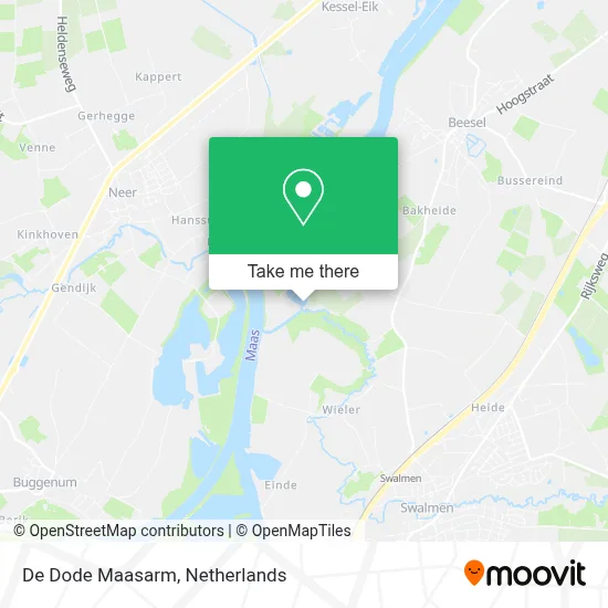 De Dode Maasarm map