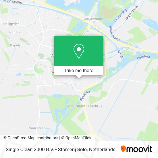 Single Clean 2000 B.V. - Stomerij Solo map