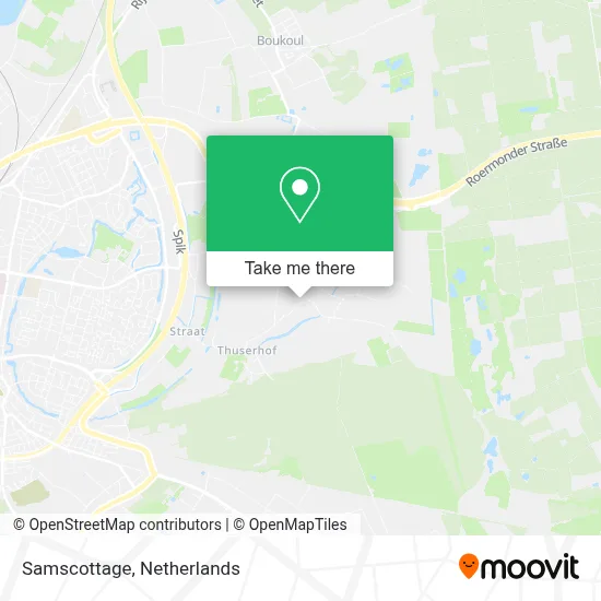 Samscottage map