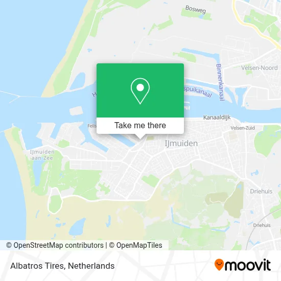 Albatros Tires map
