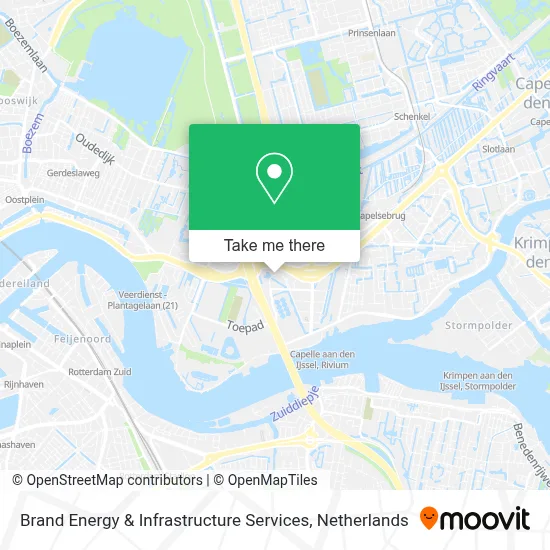 Brand Energy & Infrastructure Services map