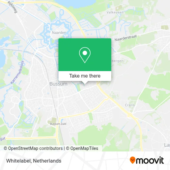 Whitelabel map
