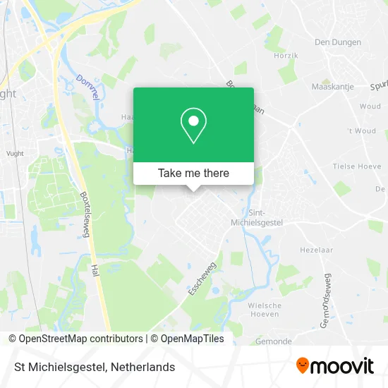 St Michielsgestel map