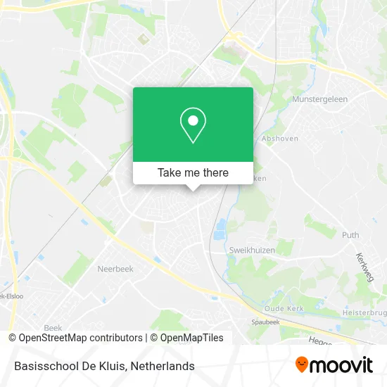 Basisschool De Kluis map