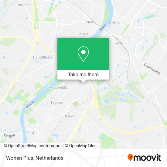 Wonen Plus map