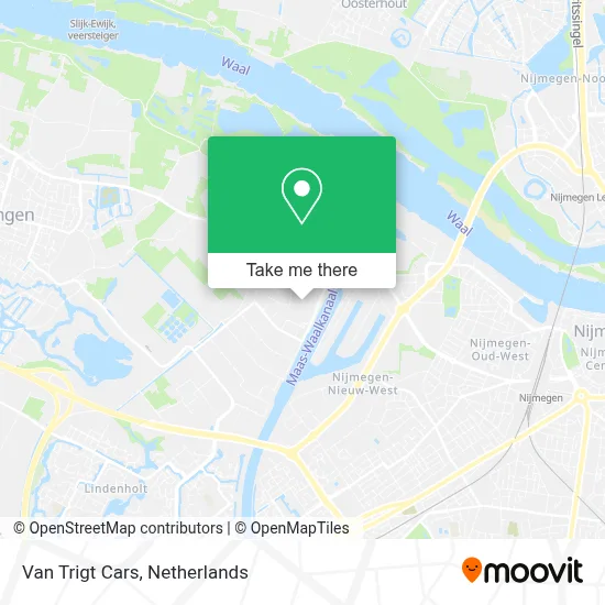 Van Trigt Cars map